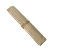 YISENJEE Trousse Rouleau Feutre Toile Peinture À l'huile Pinceau Rideau Gouache Aquarelle Pinceau Spécial Stylo Sac-Brown