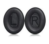 YISH Casque Coussinets pour Bose QuietComfort 35：Protéiné Mousse Coussin Coussinets Compatibles avec Bose QC35, QC35 II, Ae2, Ae2i, Ae2w, SoundTrue et SoundLink, Isoler Le Bruit (Noir)