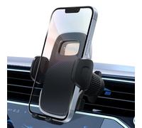 YISH Support Telephone Voiture：360° Rotation Porte Telephone Voiture, [Clip Amélioré] Socles de Téléphone Portable pour Automobile avec iPhone, Samsung, Google, Sony etc. (Black)