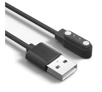 Yisica Chargeur pour SW022, AGPTEK LW11, Ticwatch GTX, Haylou LS05, Cable USB 2 Pins 4mm, Accessoires pour Montre Intelligente(100cm)