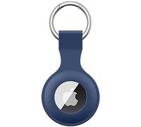 Yisica Étuis pour Apple AirTag Coque, Airtag Porte Clé - Anti Chute et Anti Rayures pour Animaux Portefeuilles et Bagages, Compatible avec Le Nouvel Air tag Locator Tracker Étui (Bleu Marine)