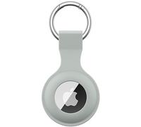 Yisica Étuis pour Apple AirTag Coque, Airtag Porte Clé - Anti Chute et Anti Rayures pour Animaux Portefeuilles et Bagages, Compatible avec Le Nouvel Air tag Locator Tracker Étui (Gris)