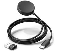 Yisica USB C Chargeur pour Samsung Galaxy Watch FE/Ultra/Watch 7/Watch 5/Watch 5 Pro/Watch 4/4 Classic/Watch 6/6 Classic/Active 2/Watch 3, avec 1 Adaptateur Type-C vers USB (100CM)