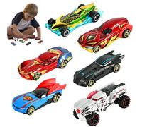 YISKY Enfants Jouets Véhicules, 6 pièce Petites Voitures Jouets, Mini Jouet de Voiture, Voitures Miniatures en Métal, Mini ModèLes de Voiture, pour Enfants à partir de 3 Ans
