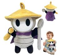YISKY Hollow Knight Peluche Figures, 25 cm Hollow Knight Plush, Poupée en Peluche Holl0w Knight, Animal en P-eluche H0llow, Holl0w K-Night Stuffed Figure Doll, pour Cadeaux d'anniversaire Noël