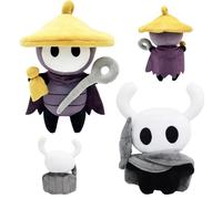 YISKY Hollow Knight Peluche Figures, 30 cm Hollow Knight Plush, Poupée en Peluche Holl0w Knight, Animal en P-eluche H0llow, Holl0w K-Night Stuffed Figure Doll, pour Cadeaux d'anniversaire Noël (D)