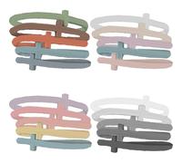 yisncka Lot de 20 bracelets avec croix Jésus en silicone pour femme, famille, ami, couple, bijoux d'amitié, cadeau pour homme et femme