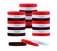 yisncka Lot de 48 bracelets en silicone pour décoration de fête sur le thème de l'araignée pour garçons et filles