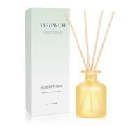 YISOWUH Diffuseur de Parfum - Ananas mûre 100 ML (100 ML) Lot de 2 diffuseurs d'huiles essentielles avec 16 bâtonnets, Parfum Longue durée pour la Maison, la Salle de Bain, la Chambre,la décoration