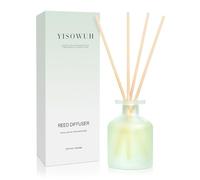YISOWUH Diffuseur de Parfum - Linge Propre 100 ML x 1 Lot de diffuseurs d'huiles essentielles avec 8 bâtonnets, Parfum Longue durée pour la Maison, la Salle de Bain, la Chambre,Les Cadeaux