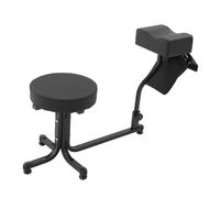 YISSALE Tabouret de soin des pieds avec aspirateur 2 en 1 - Chaise de pédicure - Repose-pieds de manucure - Repose-pieds pour salons de manucure, spas, salons de beauté (noir)