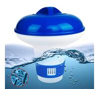 Yisscen Distributeur Flottant pour Piscine,5 Pouces Diffuseur de Chlore de Grande Capacité Doseur de Chlore Automatique Diffuseur Flottant pour Le Nettoyage des Spas intérieurs et extérieurs Jacuzzi
