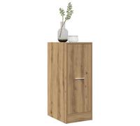 Yisssmeng Armoire à pharmacie - Chêne artisanal - 30 x 41 x 77,5 cm - Avec 2 tiroirs - Fixation murale - Robuste et élégante - Pour cuisine, salle de bain, bureau, chambre à coucher