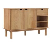 Yisssmeng Buffet Scandinave Bois Massif Pin 114x43x73,5 cm OTTA