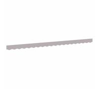 Yisssmeng Cantonnière d'Auvent Toile 430x20cm Ombrage Terrasse Gris Clair | Lambrequin droit moderne en toile robuste pour habiller votre jardin ou balcon tout en apportant une ombre agréable.