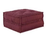 Yisssmeng Élément de canapé modulaire en coton 70 x 70 x 36 cm - Canapé de sol, tabouret rembourré et coussin d'assise pour salon et salon, unité d'assise confortable, marron châtaignier
