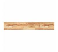 Yisssmeng Étagère Flottante 160x20x2 cm en Bois d'Acacia Massif | Tablette murale design pour salon, bureau ou cuisine. Idéale pour exposer vos objets de décoration.