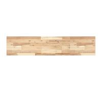 Yisssmeng Étagère flottante en bois d'acacia massif non traité 140 x 30 x 2 cm