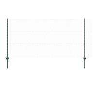 Yisssmeng Green Garden Fence Kit d'écran de confidentialité 1,2 x 10 m en acier et PVC 88 pièces et matériel - Bordure d'extérieur moderne et durable pour jardin, patio, balcon