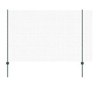 Yisssmeng Green Garden Fence Panneaux d'écran de confidentialité 1,6 x 10 m en acier et PVC avec poteaux, bordure d'extérieur moderne et durable, pour jardin, patio, balcon