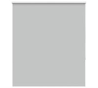 Yisssmeng Klemmfix - Store occultant - Gris clair - 140 x 150 cm - Sans perçage - Protection contre les regards indiscrets - Pour cadre de fenêtre - 1,6 à 2,2 cm - 100 % polyester - Chaîne de sécurité