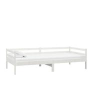 Yisssmeng Lit de jour, 90 x 200 cm, en pin massif, design moderne, avec matelas confortable, 204 x 98 x 57 cm, cadre de lit robuste, pour invités, canapé-lit, pour chambre d'adolescent et salon