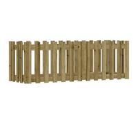 Yisssmeng Lit Surélevé de Jardin en Pin Imprégné 150x50x50 cm