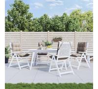 Yisssmeng Lot de 4 coussins de chaise à dossier bas - 100 x 50 x 7 cm - En tissu Oxford robuste - Rembourrage doux avec fibre creuse PP - Taupe