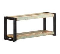Yisssmeng Meuble TV 90x30x40 cm en Bois de Récupération Massif