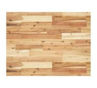 Yisssmeng Plateau de lavabo, 80 x 60 x 4 cm, en bois d'acacia massif, revêtu d'huile, charme rustique et robustesse moderne, pour salle de bain, invités, WC, cuisine, etc