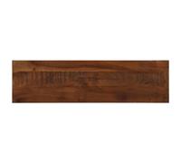 Yisssmeng Plateau de table en bois recyclé 100 × 30 × 2,5 cm, plaque de rechange massive en bois recyclé pour bureau, table d'appoint, bureau de jeu, secrétaire
