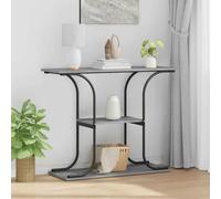 Yisssmeng Sonoma Table console 101 × 35 × 80,5 cm en matériau dérivé du bois, buffet avec étagère pour planche, table d'appoint, couloir, salon, chambre à coucher