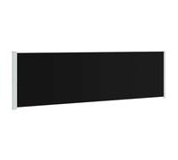 Yisssmeng Store latéral 180 x 600 cm noir - Brise-vue extensible - En polyester résistant aux UV - Protection contre les intempéries - Design moderne pour jardin, balcon et coin de terrasse
