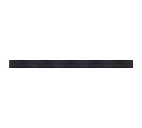 Yisssmeng Tapis en bambou noir, 60 x 1000 cm, rectangulaire, design moderne, robuste et antidérapant, facile à nettoyer, pour salon, chambre à coucher, cuisine, salle à manger, couloir
