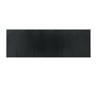 Yisssmeng Tapis en bambou rectangulaire 100 x 300 cm, gris, design moderne avec dessous antidérapant, tapis durable pour salon, chambre à coucher et cuisine