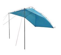 Yisssmeng Tente de voiture pour camping, tente arrière pour voiture et van, tente de camping avec revêtement PU, auvent d'extérieur pour voyages et excursions, 340 x 180/250 x 200 cm, bleu