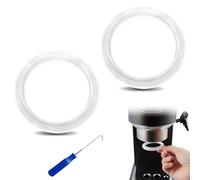 Yistoi Bague D'étanchéité, pour Porte-Filtre Cafetière Automatique Joints D'Étanchéité en Silicone pour Machine À Café, pour Delonghi EC685/EC680/EC850/EC860 Tête de Groupe de Brassage