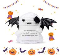 Yistoi Laine à tricoter créative - Pommes de terre positives - Mini peluche tricotée - Cadeau de Pâques - Cadeau d'Halloween - Mini amusant - Soutien émotionnel mignon (B)