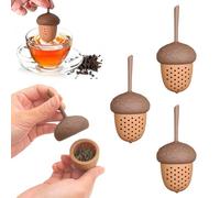 Yistoi Lot De 3 Infuseurs à Thé En Vrac Pour Thé En Vrac - Infuseur à Thé Amusant Pour Thé En Vrac - Filtre à Gland CréAtif - Convient Pour La PréParation Du Thé