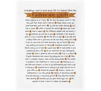 YISUMEI Couverture 150 x 200 cm - Douce Flanelle Douce - Polaire - Gilmore Girls Leçons de Vie