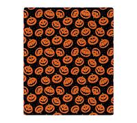 YISUMEI - Couverture polaire douce - Tongs citrouille Halloween 150 x 200 cm pour canapé ou lit