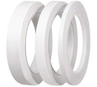 YISUMEI Lot de 3 rouleaux de ruban adhésif double face pour cadeaux, photos, documents, papier peint, scrapbooking, travaux manuels, ruban, 75 m de long, 18 mm/12 mm/6 mm