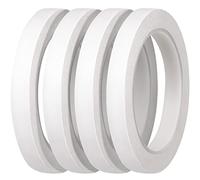 YISUMEI Lot de 4 rouleaux de ruban adhésif double face pour loisirs créatifs, 10 cm x 25 m, ruban adhésif double face pour arts, photographie, boîte cadeau, scrapbooking, fabrication de cartes
