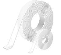 YISUMEI Ruban Adhésifs Double Face Très Résistant de 7 m, Ruban Adhésif Mural de Montage Puissant, Nano Adhésif, Multifonction, Amovible, Transparent, Pour la Maison, le Bureau (Largeur 2 cm)