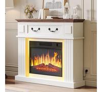 YITAHOME Cheminée Electrique Effet Flamme 3D, Chauffage 2000 W