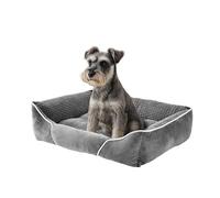 YITAHOME Lit pour Chien de Taille Moyenne, 51 x 48 cm, Panier orthopédique, canapé Ergonomique pour Chien, Housse Amovible et Lavable, Bords surélevés, Dessous antidérapant