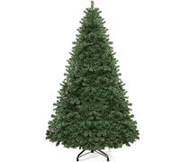 YITAHOME Sapin de Noël Artificiel 230 cm, Environ 1346 Pointes, réaliste, Branches denses, Sapin avec Support en métal et Cadre Pliant, Montage Rapide pour Maison, Bureau et magasins, 230 x Φ135 cm