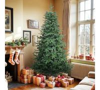 YITAHOME Sapin de Noël Artificiel de qualité supérieure - 182 cm - Environ 900 PE moulé par Injection et Pointes en PVC - Réaliste - avec Cadre système de Pliage et Support en métal - Montage Rapide