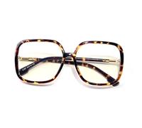 YITAIYUAN Lunettes pour Lire, Verres carrées de Mode, Protection des Yeux, millésime de Grandes Lunettes fraîches fraîches, Spectacles for Femmes et Hommes (Color : 1639, Size : +2)