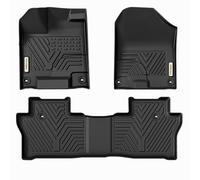 YITAMOTOR Tapis de Voiture de Sol pour Honda Pilot, sur Mesure pour Honda Pilot, 1ère et 2ème rangée, Protection Contre Les intempéries